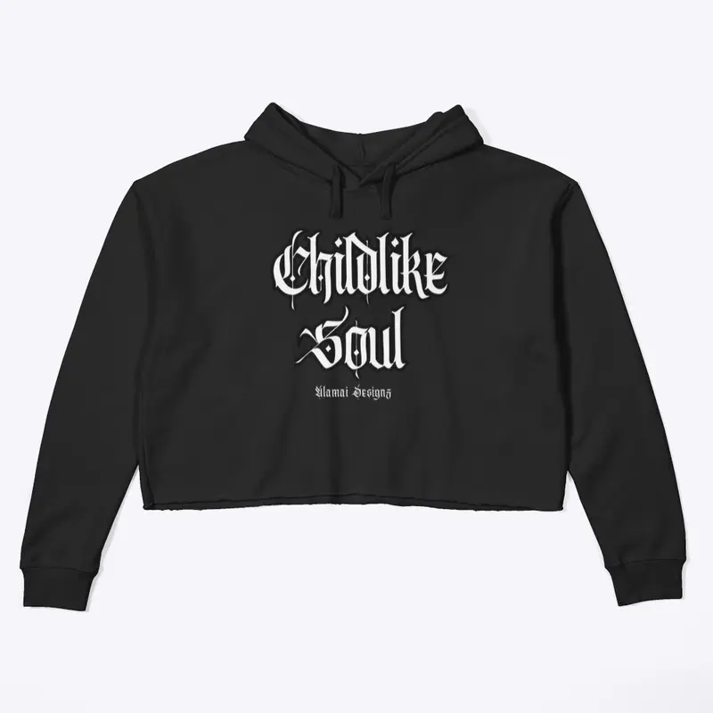 Childlike Soul Woman’s Cropped Hoodie