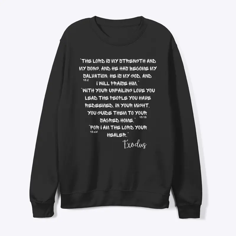 Holy Poetry Collection Exodus Sweater