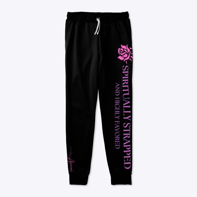 Spiritually Strapped Jogger Set