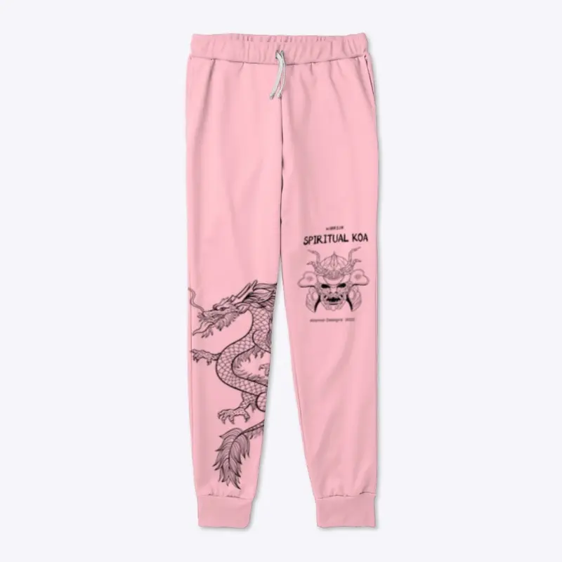 Spiritual Warrior Dragon Joggers